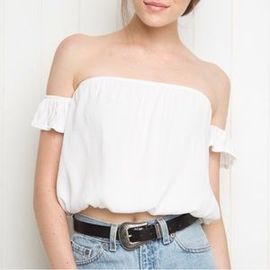 Brandy Melville off the shoulder top